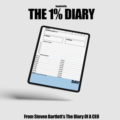 The 1% Digital Diary Template