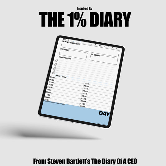 The 1% Digital Diary Template