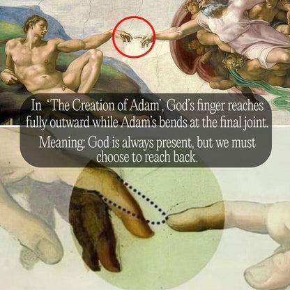 The 'Creation of Adam' T-shirt