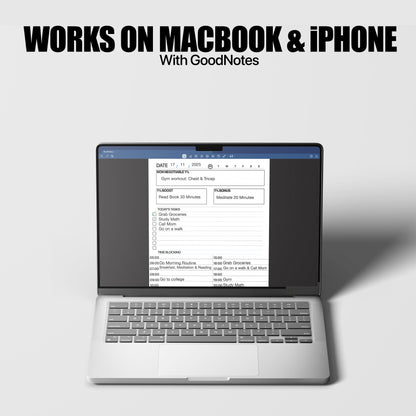 The 1% Digital Diary Template